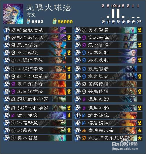 炉石传说巫妖王攻略法师