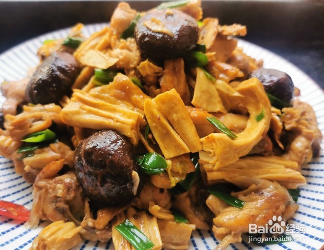 怎么做腐竹焖鸡的攻略/步骤