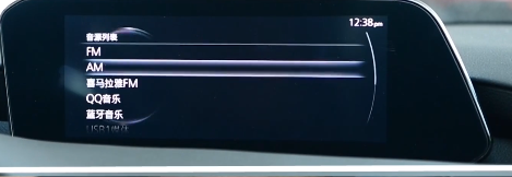 昂克赛拉中控台图解