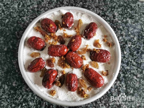 怎么做桂花红枣重阳糕