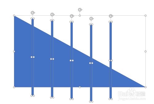 ppt如何制作立体阶梯图?