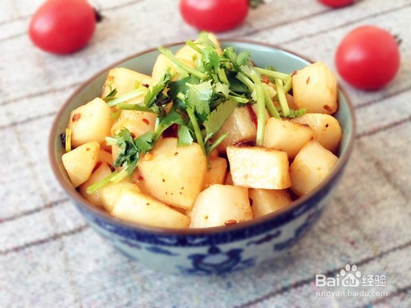 香辣萝卜丁的做法