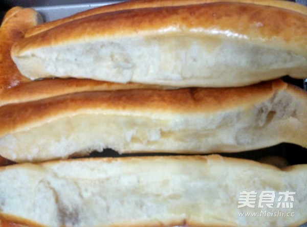 豆沙面包条的做法