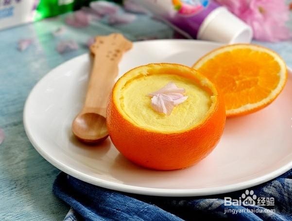 <b>橙子鸡蛋羹，富含维生素预防感冒，孩子超爱吃！</b>