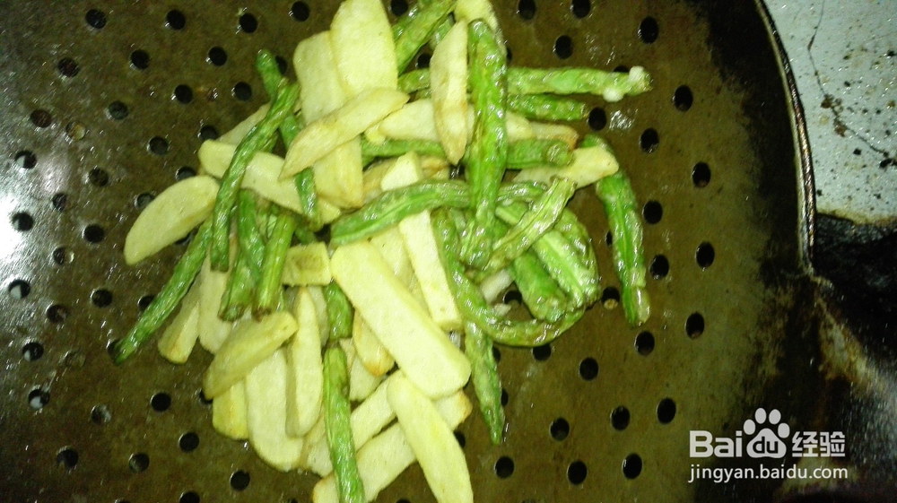 素烧土豆豆角茄子二