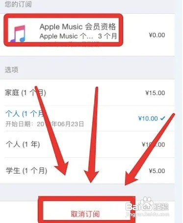 苹果手机停止自动续费如何操作