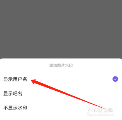 安卓版百度贴吧如何显示用户名