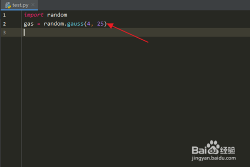 Python：怎么使用random模块gauss()方法