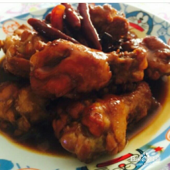 非常简单的可乐鸡腿