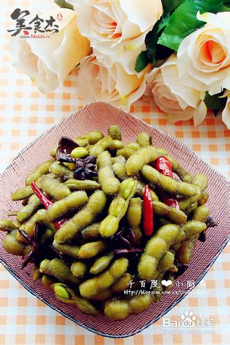 凉拌毛豆做法
