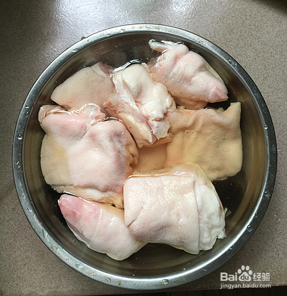 香辣烤猪蹄的制作方法