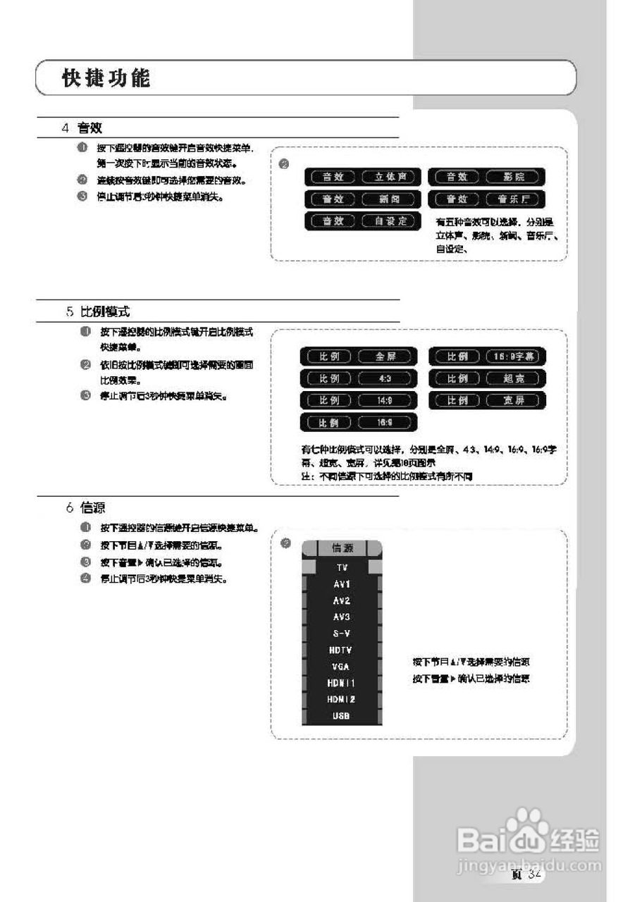 TCL王牌L42H61D液晶彩电使用说明书:[4]