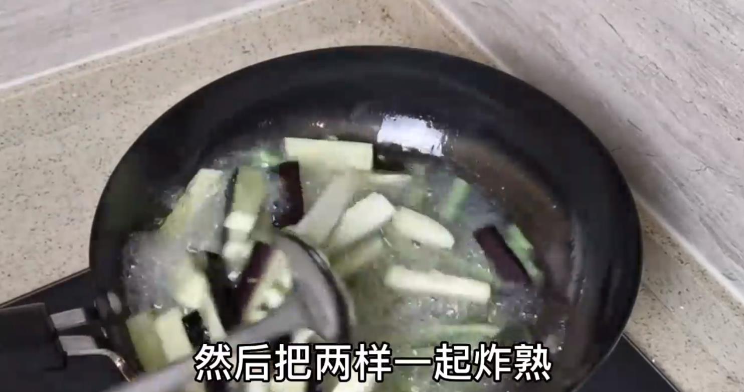 怎么做四季豆炒茄子