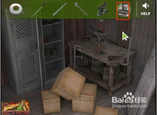 逃出老旧仓库攻略