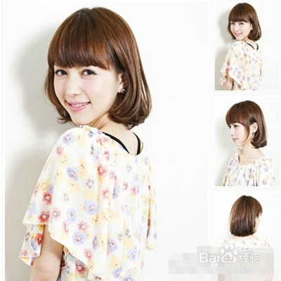 女生短发梨花头发型