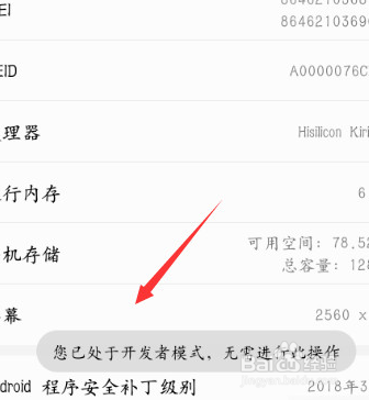 华为开发者选项在哪里