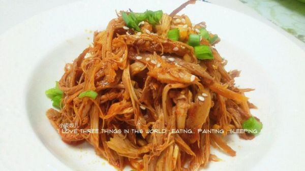 麻辣红油手撕鸡