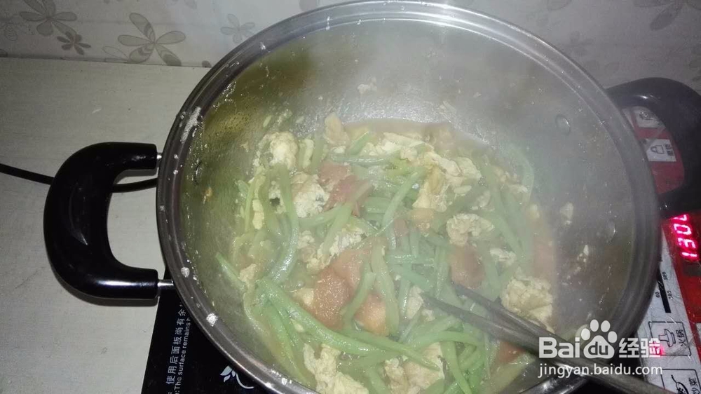 鸡蛋炒豆角,绝对好吃