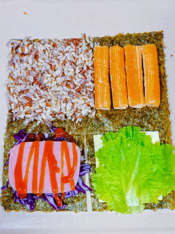 ins折叠紫菜包饭