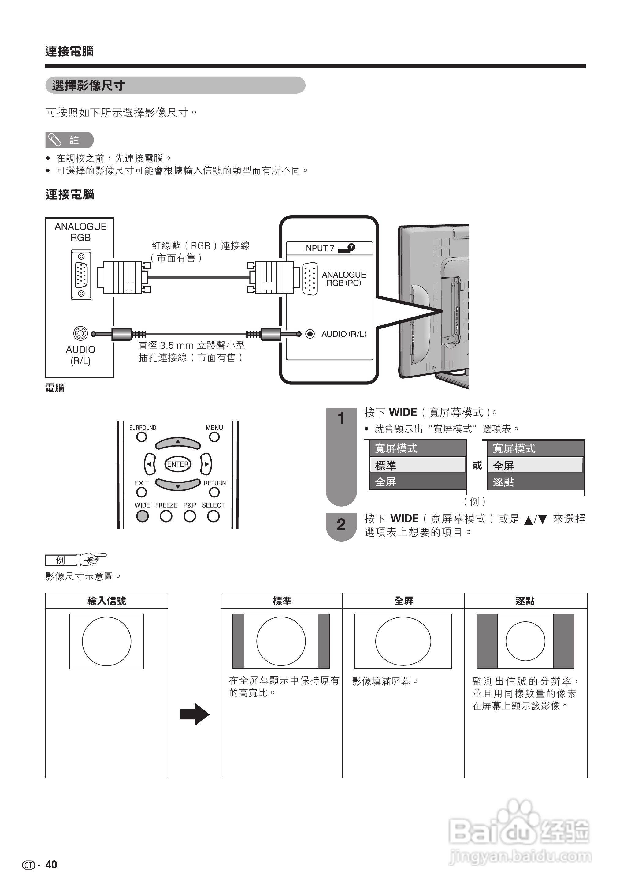 声宝LC-46GX3H型液晶电视机说明书:[5]