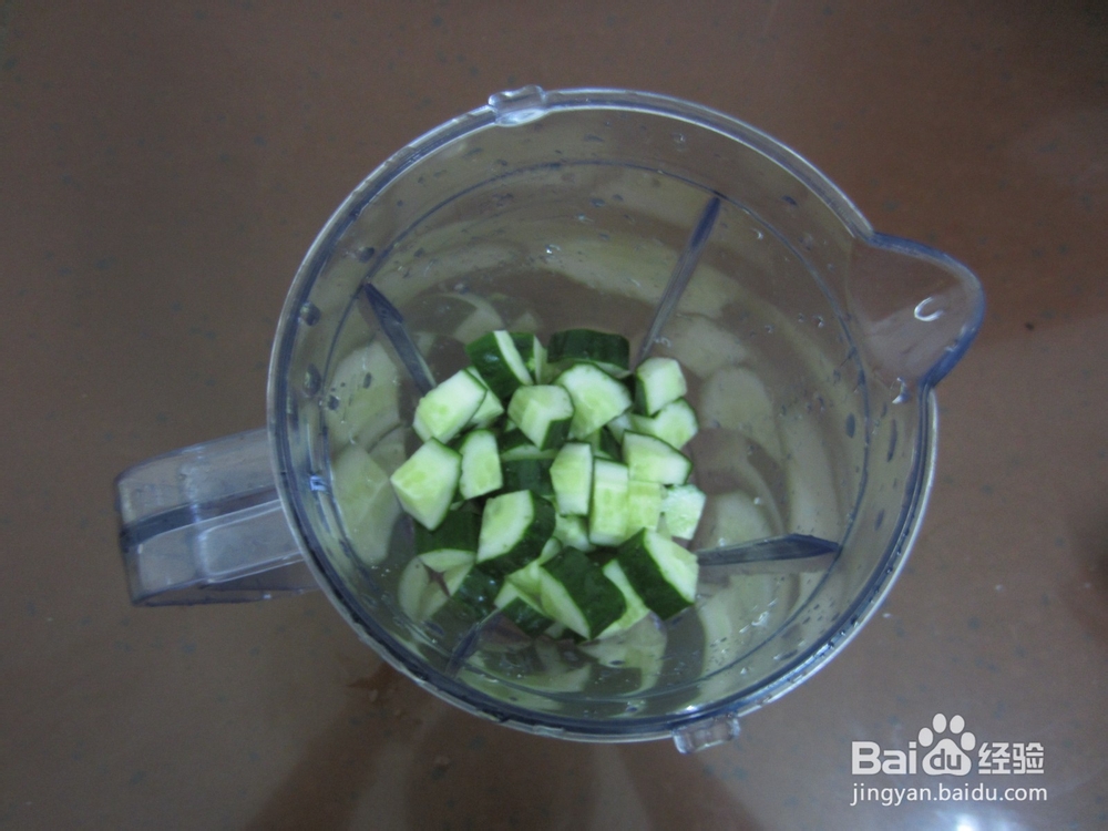 青瓜汁如何做——青瓜玉露汁