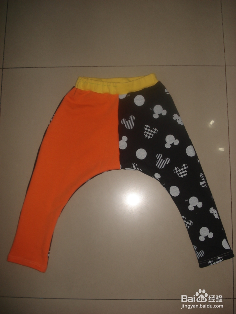 秋装之－－混搭哈伦裤