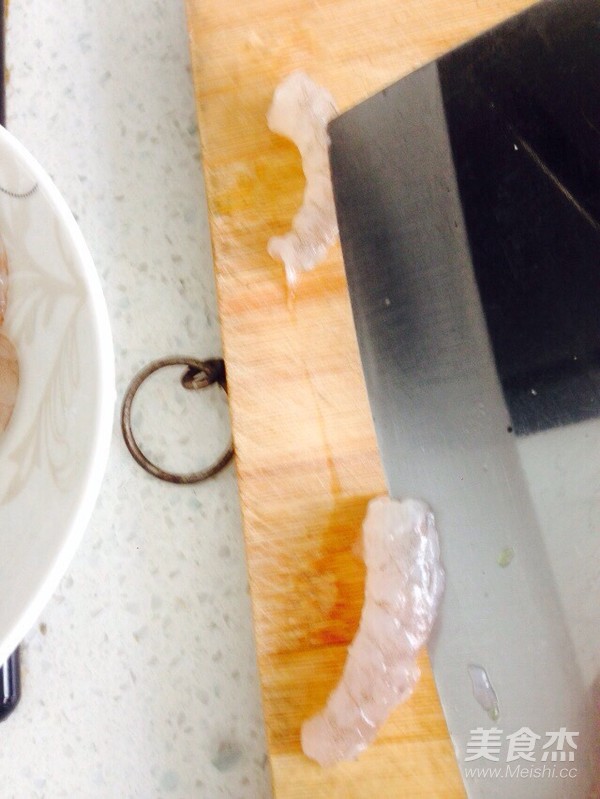 红椒菠萝炒虾仁