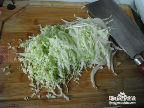 蒜泥白菜心拌海蜇皮