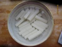 茄汁年糕蟹的做法