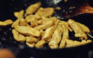 韩式鸡肉炒年糕