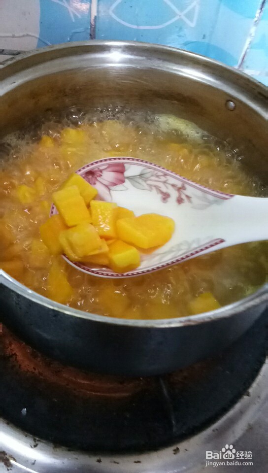 奶香番薯糖水怎么做