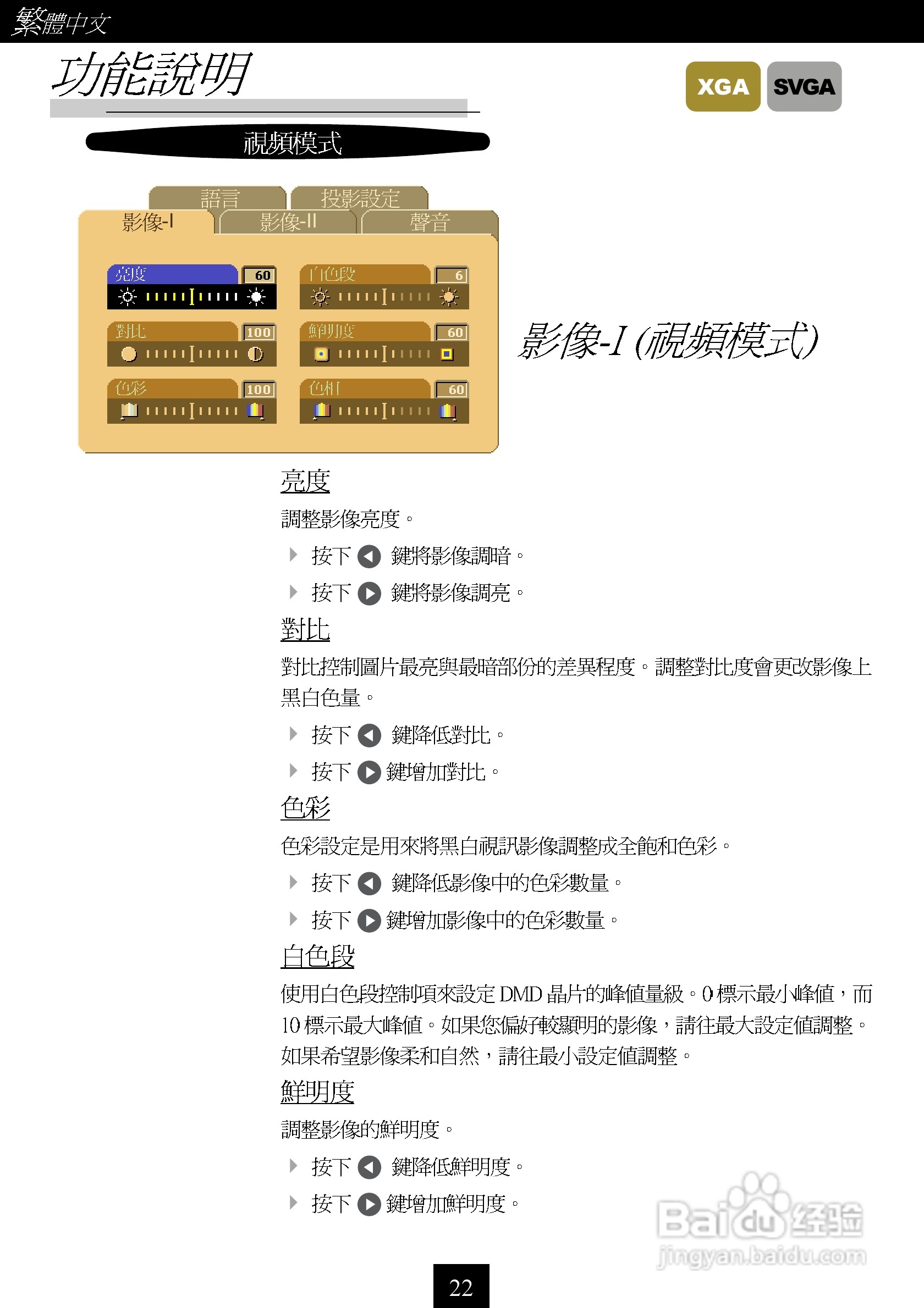 奥图码 H50投影机说明书:[3]