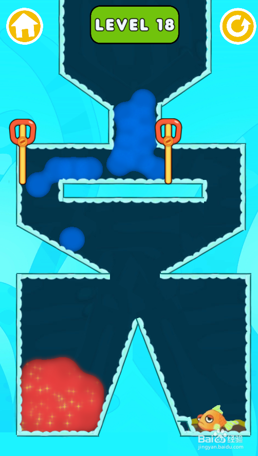 如何营救小金鱼（Level 18）