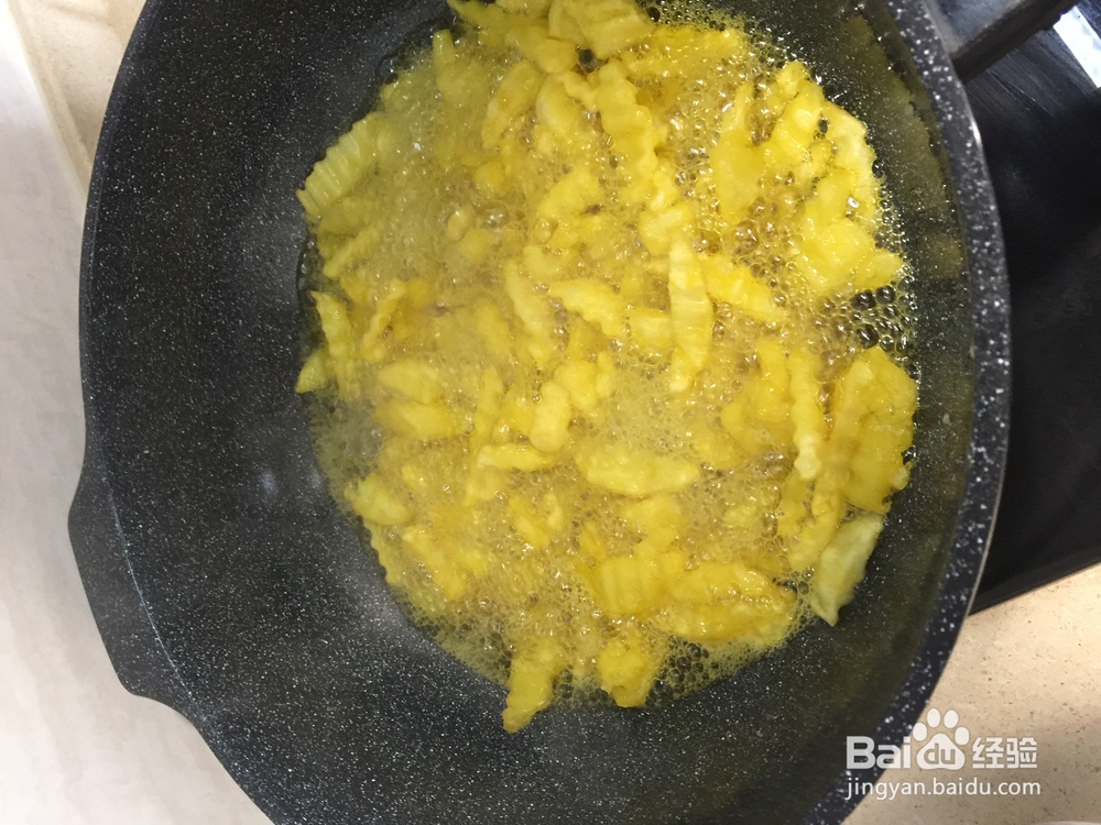 如何自己做炸薯条？