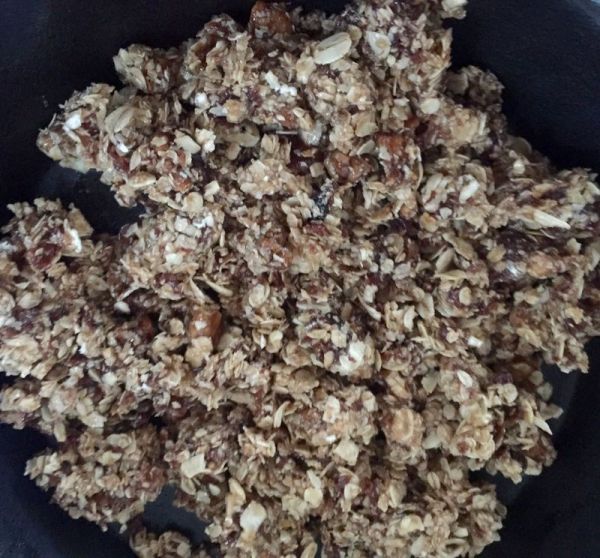 玫瑰红糖格兰诺拉