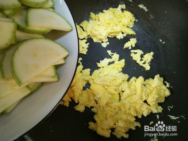 如何制作角瓜酱炒蛋