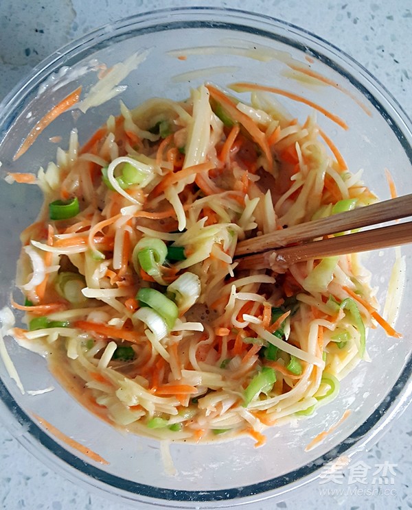 爱心土豆饼的做法