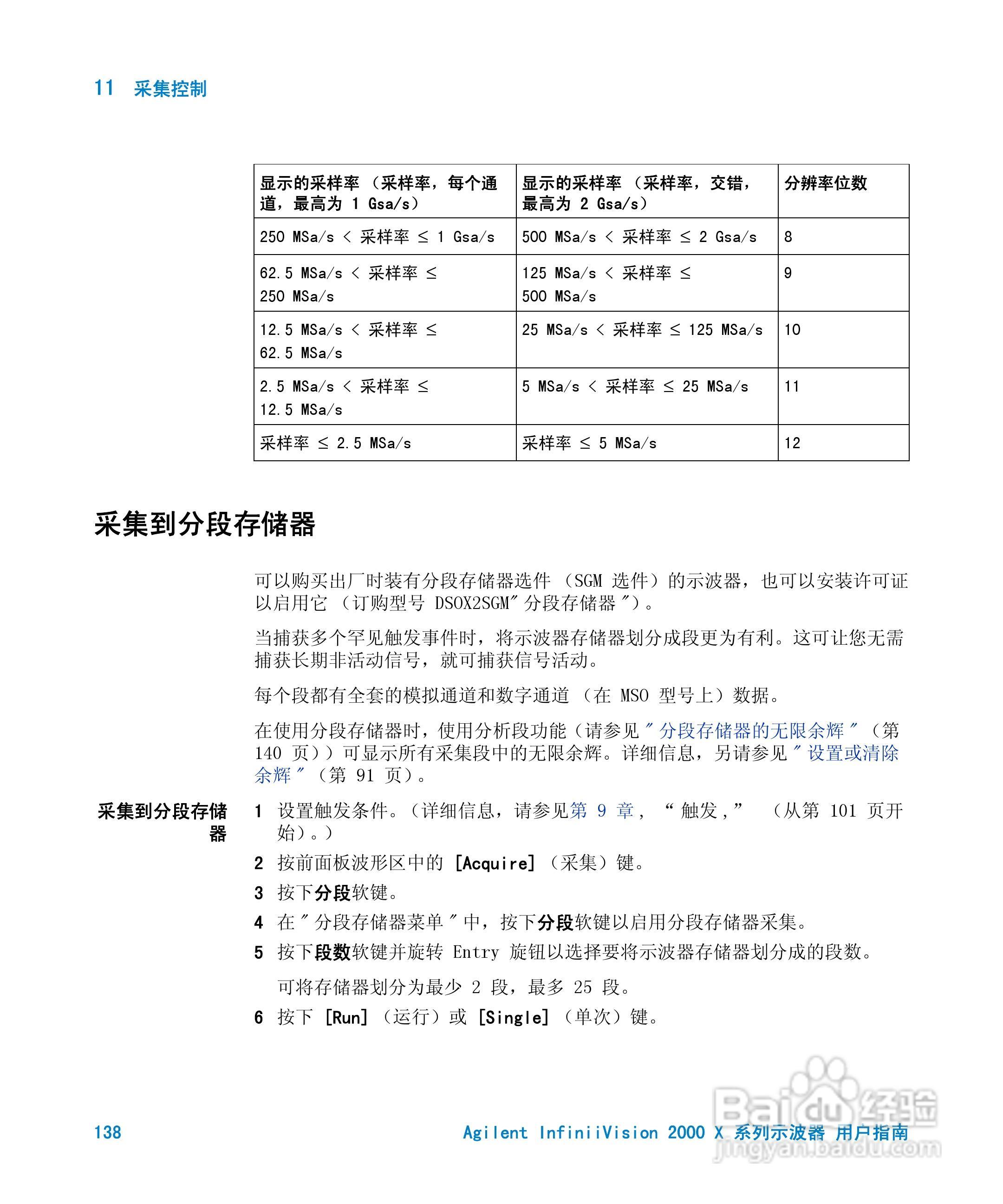 安捷伦InfiniiVision DSO-X 2024A示波器用户指南:[14]