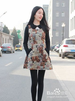 冬季连衣裙搭配 展现时髦甜美淑女范儿