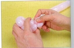 魔法气球造型教程系列之：[14]猪宝贝