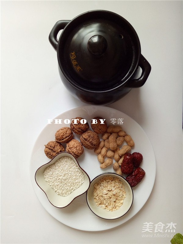 益智补血核桃粥