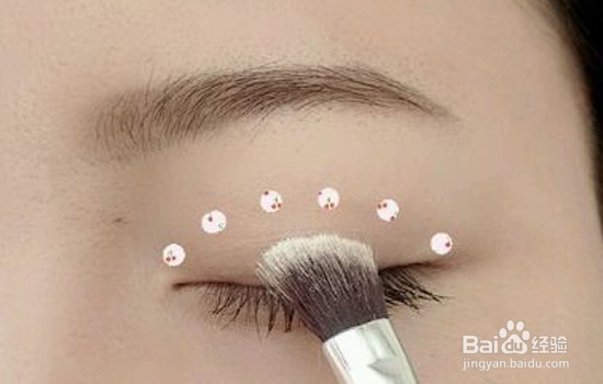 艺术橘色眼妆教程