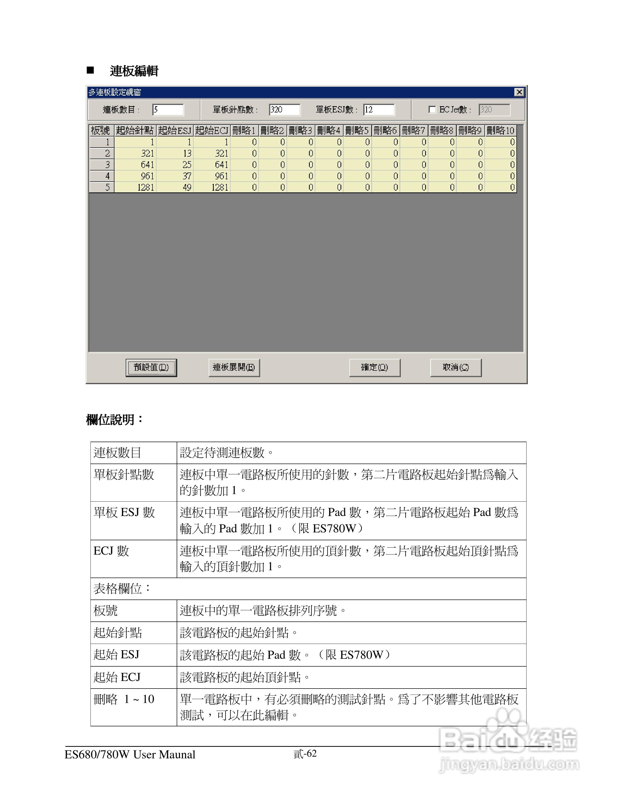 东之源 ES680W ES780W ICT在线测试仪操作手册:[8]