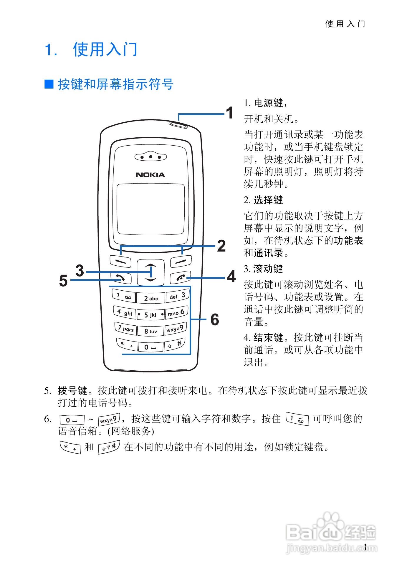 诺基亚2110手机使用说明书:[1]