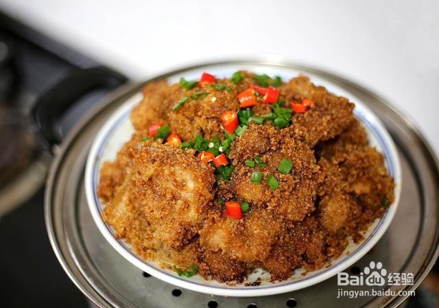 家庭自制懒人版粉蒸肉