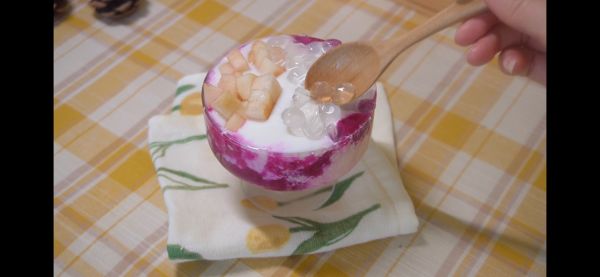 桃桃甘露冰麻薯
