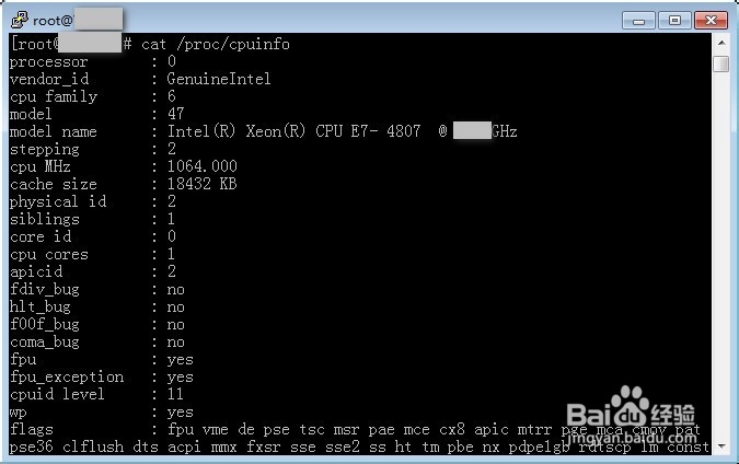 Linux怎么查看CPU信息