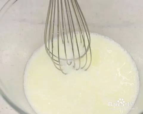 六寸海绵蛋糕的做法