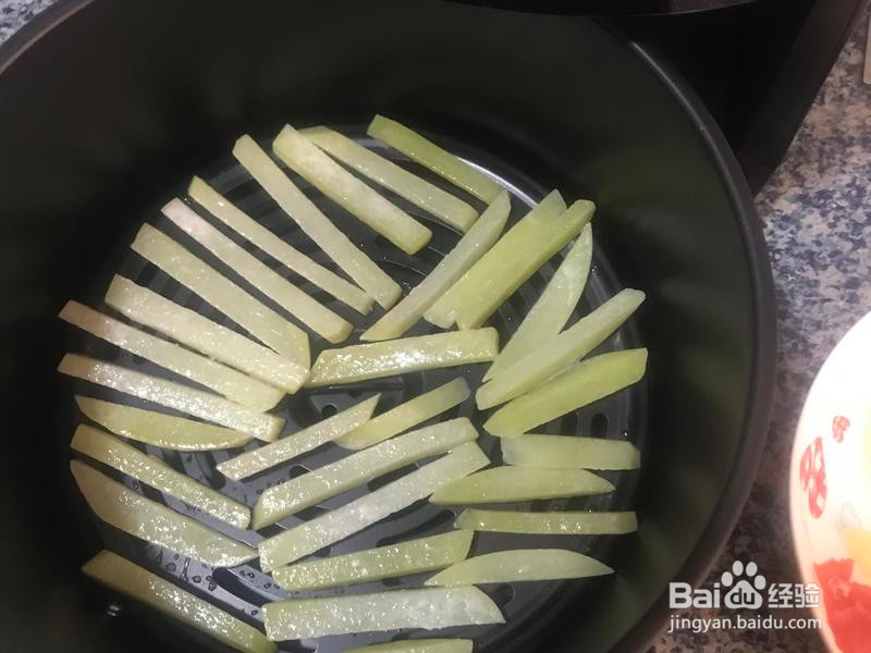 九阳空气锅自制薯条的做法