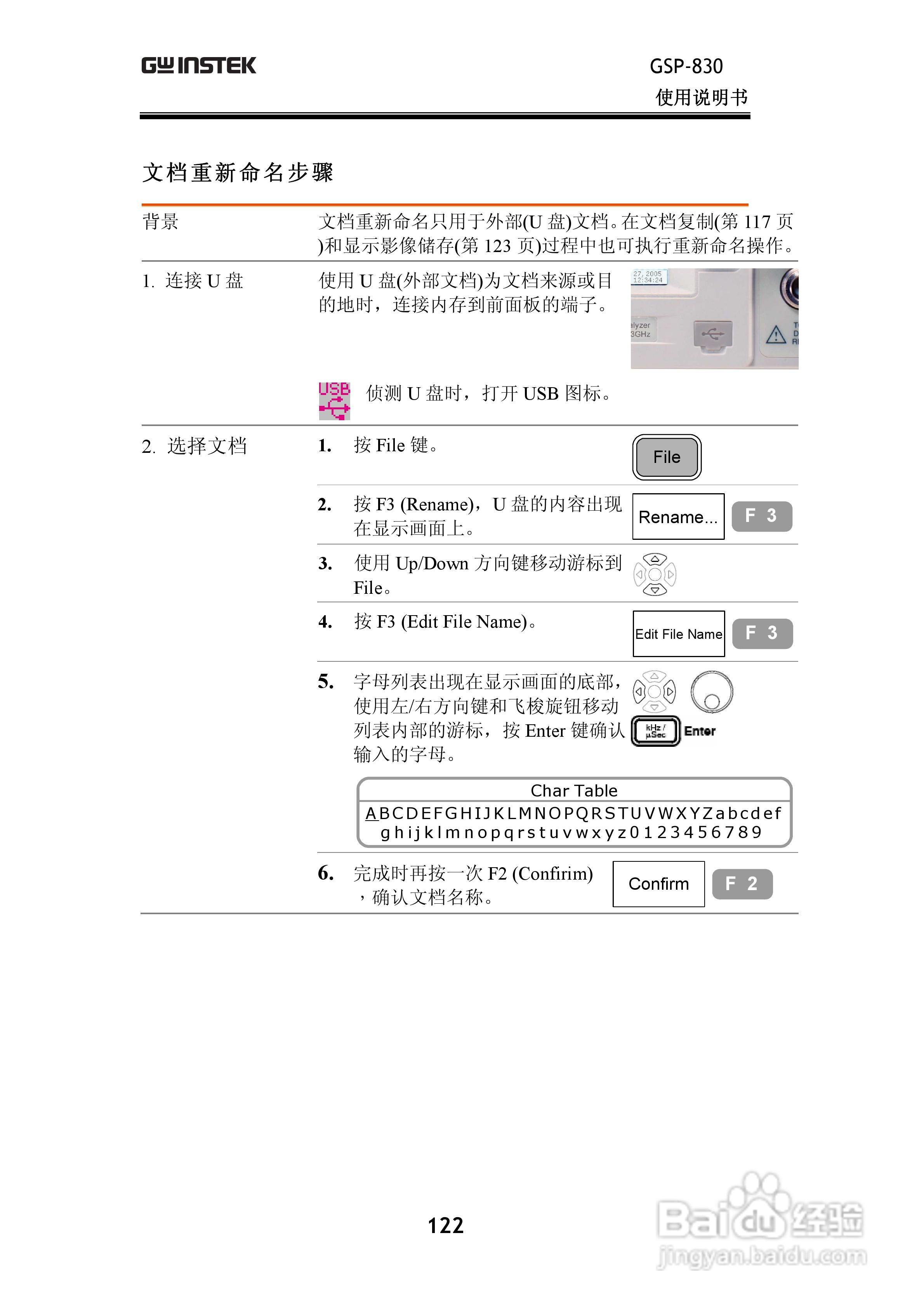固纬GSP830频谱分析仪说明书:[13]
